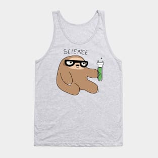 Science Sloth Tank Top